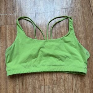 Green Sports Bra